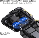 YARBO Robot Lawn Mower Module Works with Core, Rain Detection System (YARBO Core Sold Separately)