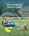 YARBO Robot Lawn Mower, Autonomous Robotic Lawnmower for Large Yard up to 6 Acres, 70% Steep Slopes, AI Multi-Zone Mapping, RTK GPS, Modular Design, Perimeter Wire Free