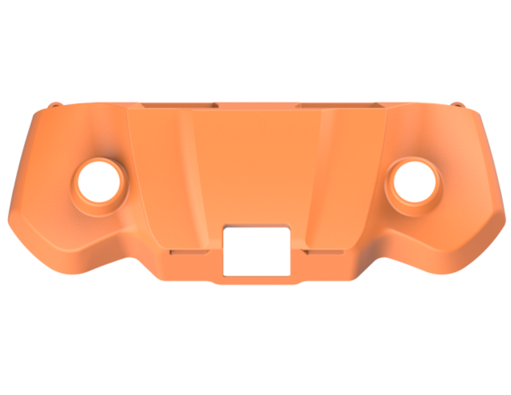 HD580 Tail Upper Cover Orange w/cover plate