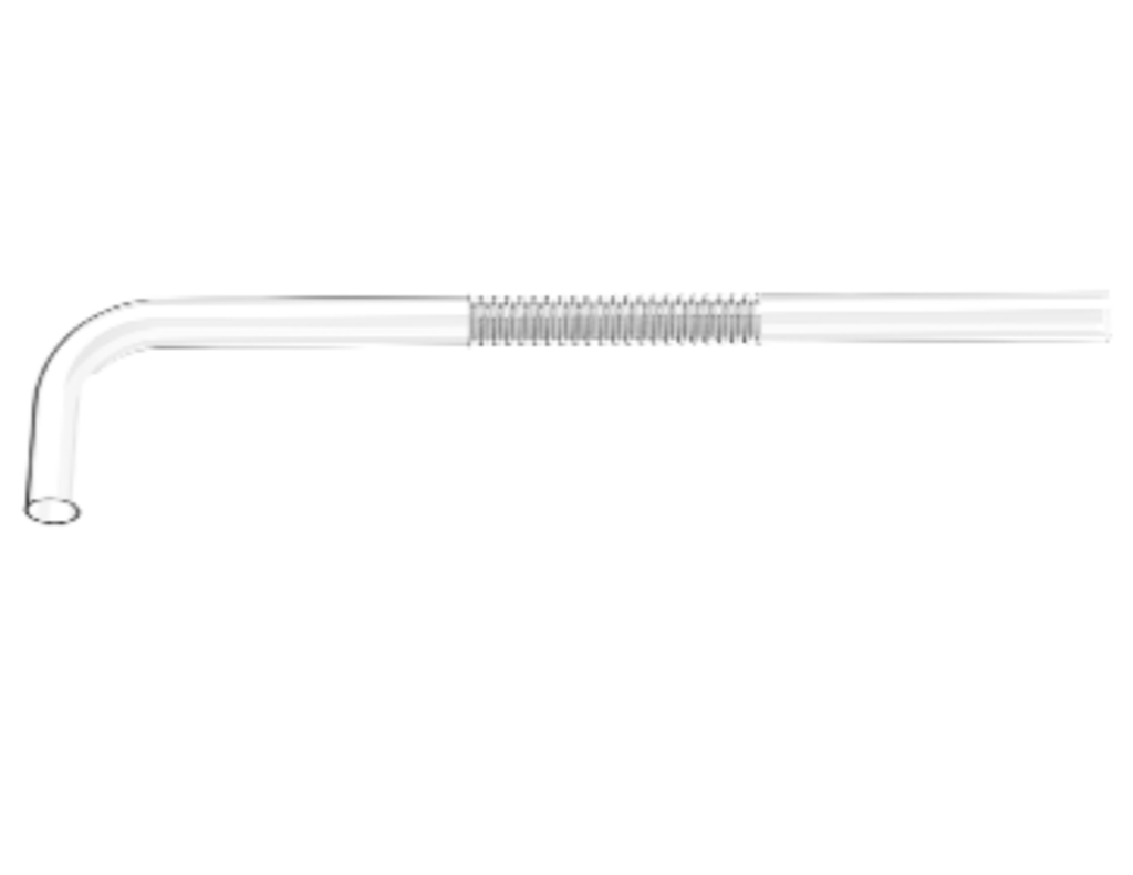 [201-001788] HD580 Pipe of flow meter outlet