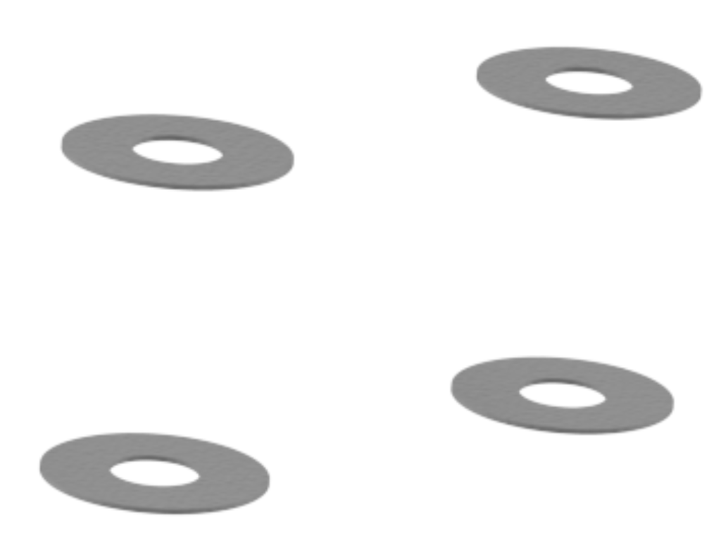 [201-001949] HD580 Propeller POM gasket