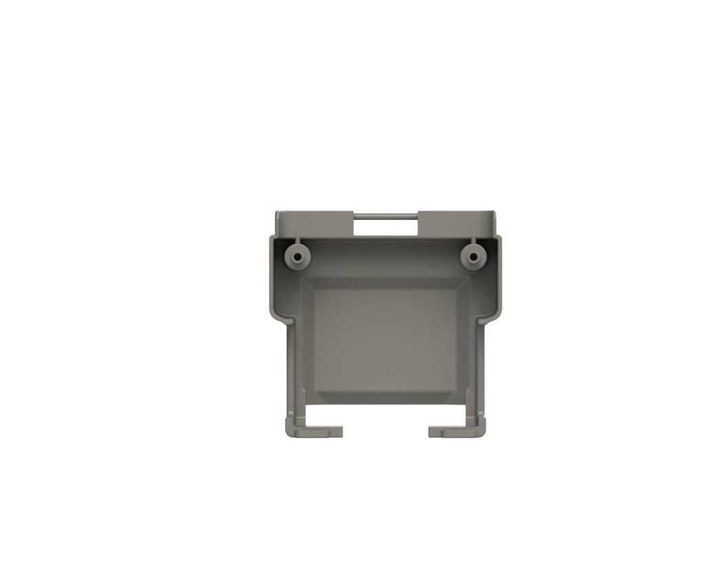 Battery socket rear case