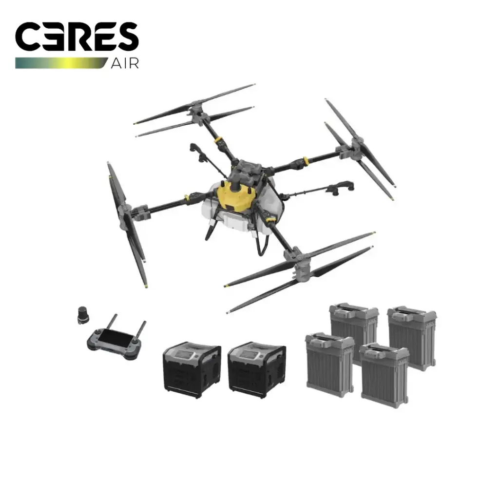 Ceres Air C31 Black Betty Stacked 4x Battery Kit