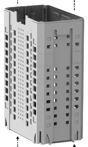 [02-001-06621] B13960SBattery Bottom Casing