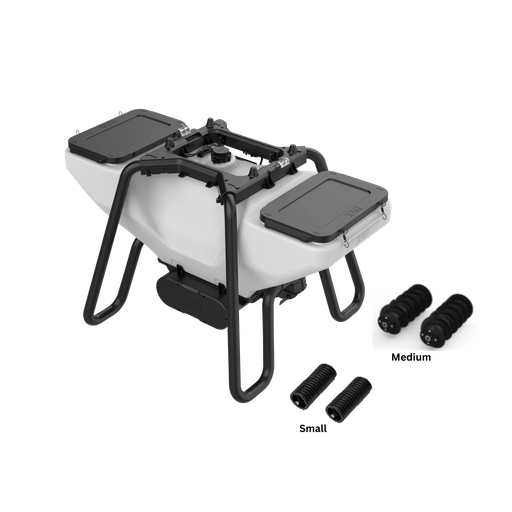 [09-023-00025-Bundle] XAG RevoCast P3 (INTL) Spreader + Medium & Small Augers