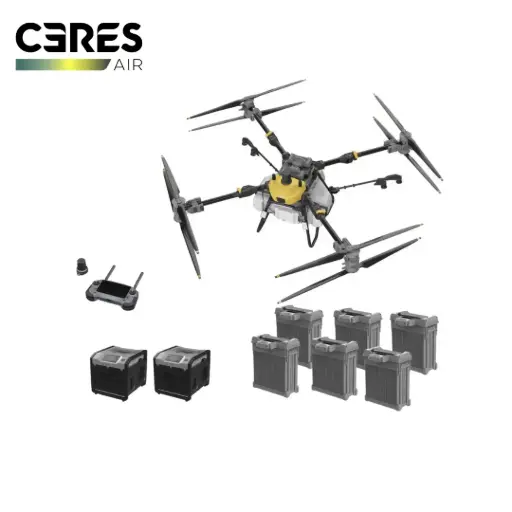 [C31-6-32ah-kit] Ceres Air C31 Black Betty Stacked 6x Battery Kit