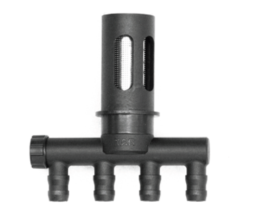 [14-006-00030] Quad-port Hydraulic Manifold